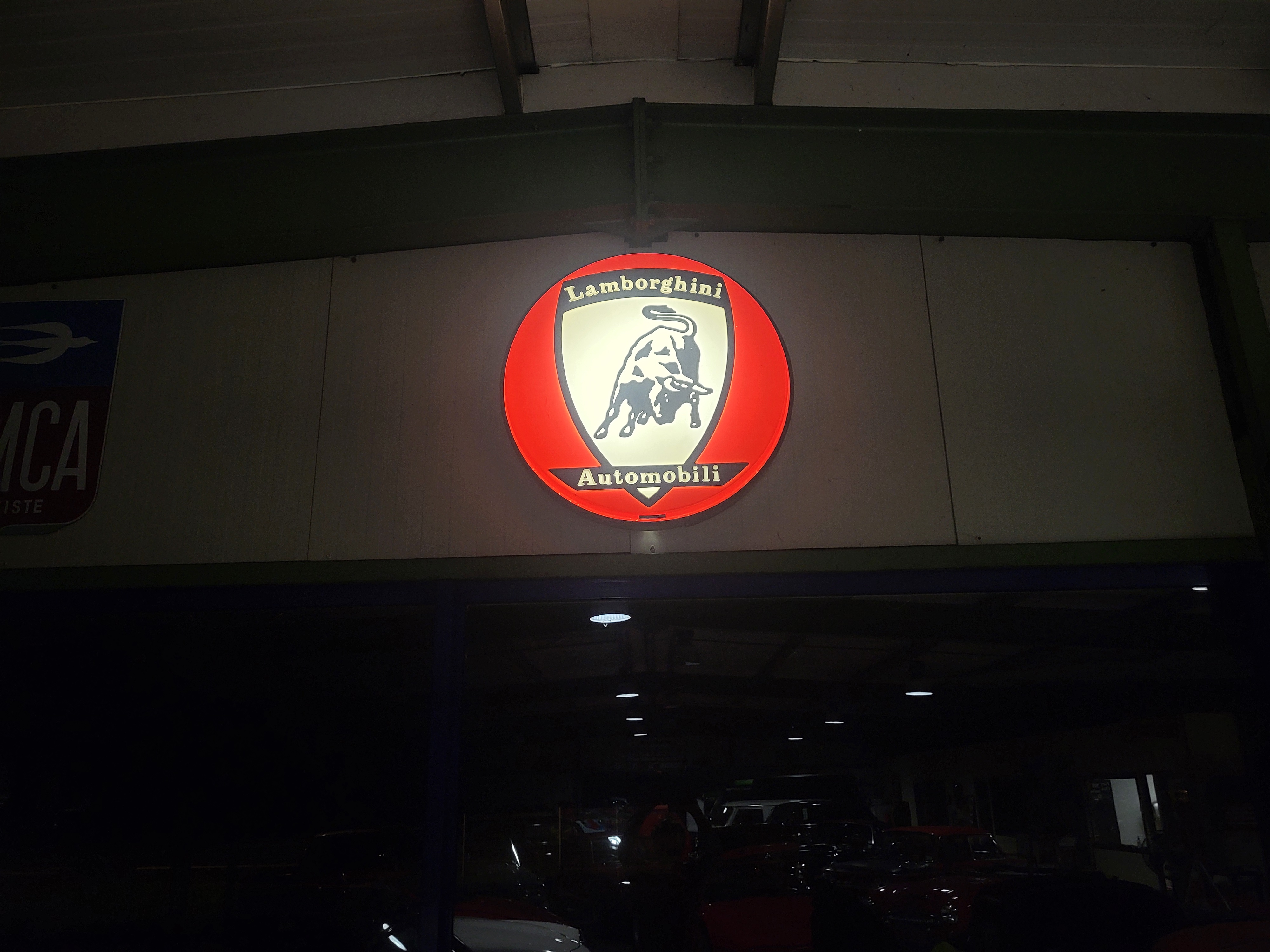 Enseigne Lamborghini Automobili