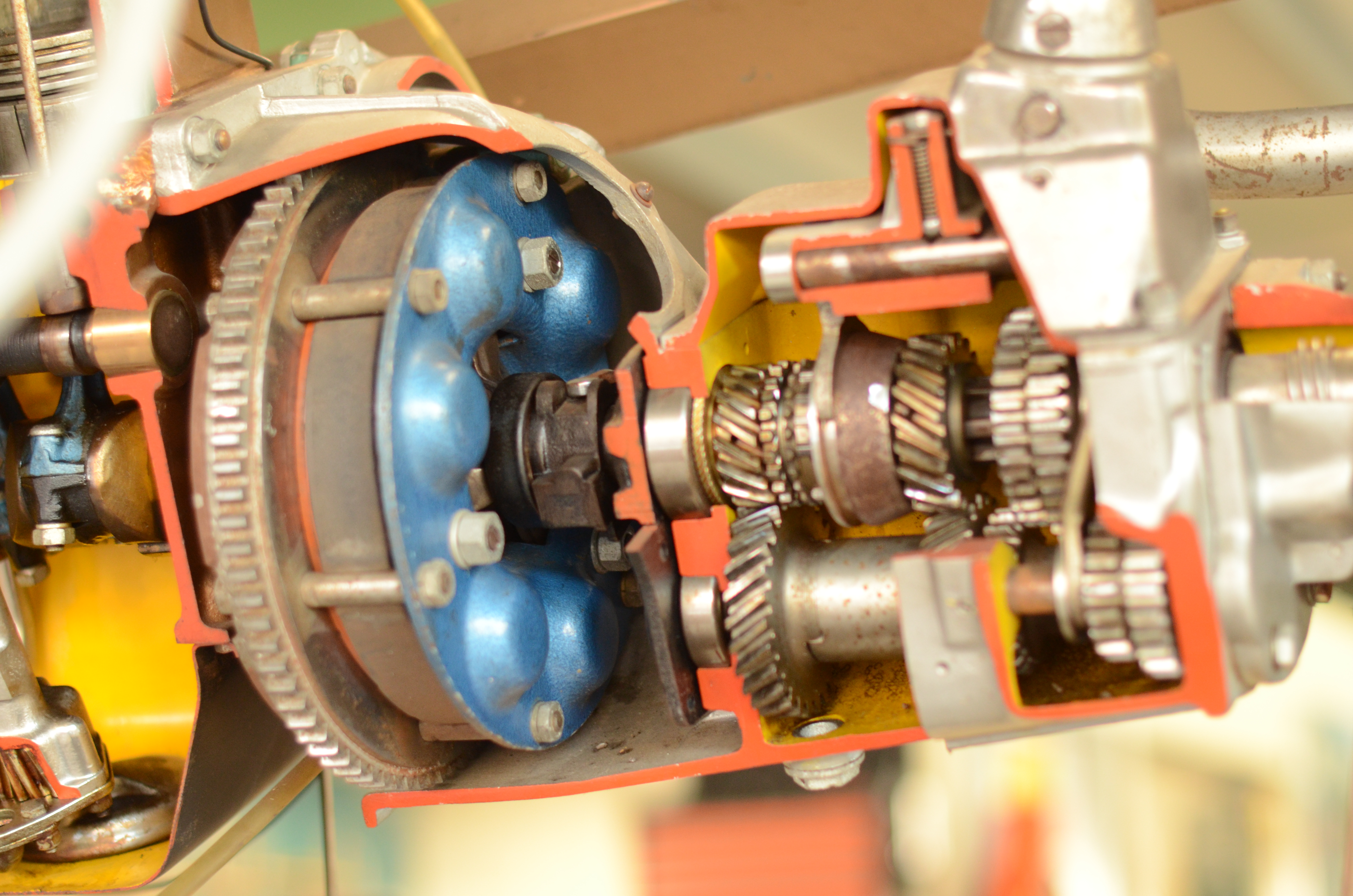 Rarissime Maquette animée d'auto Fiat Années 50