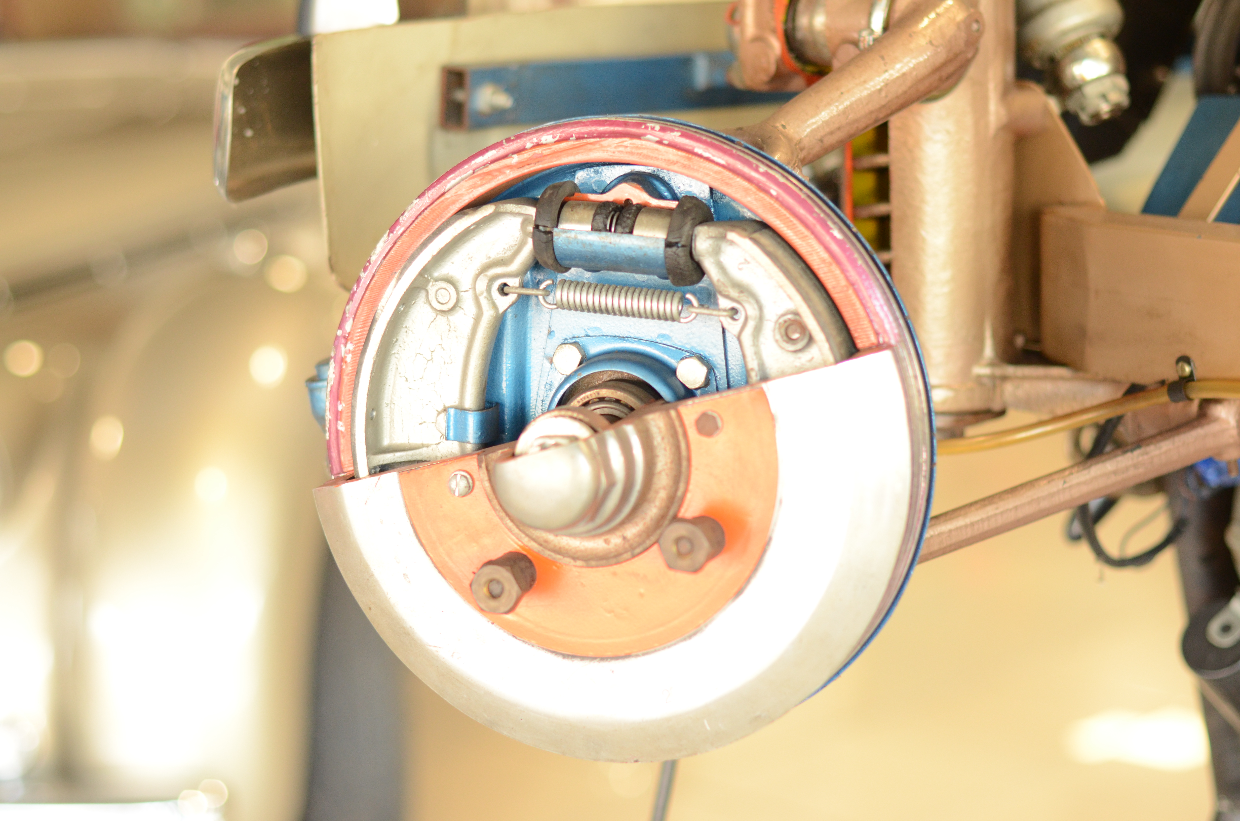 Rarissime Maquette animée d'auto Fiat Années 50