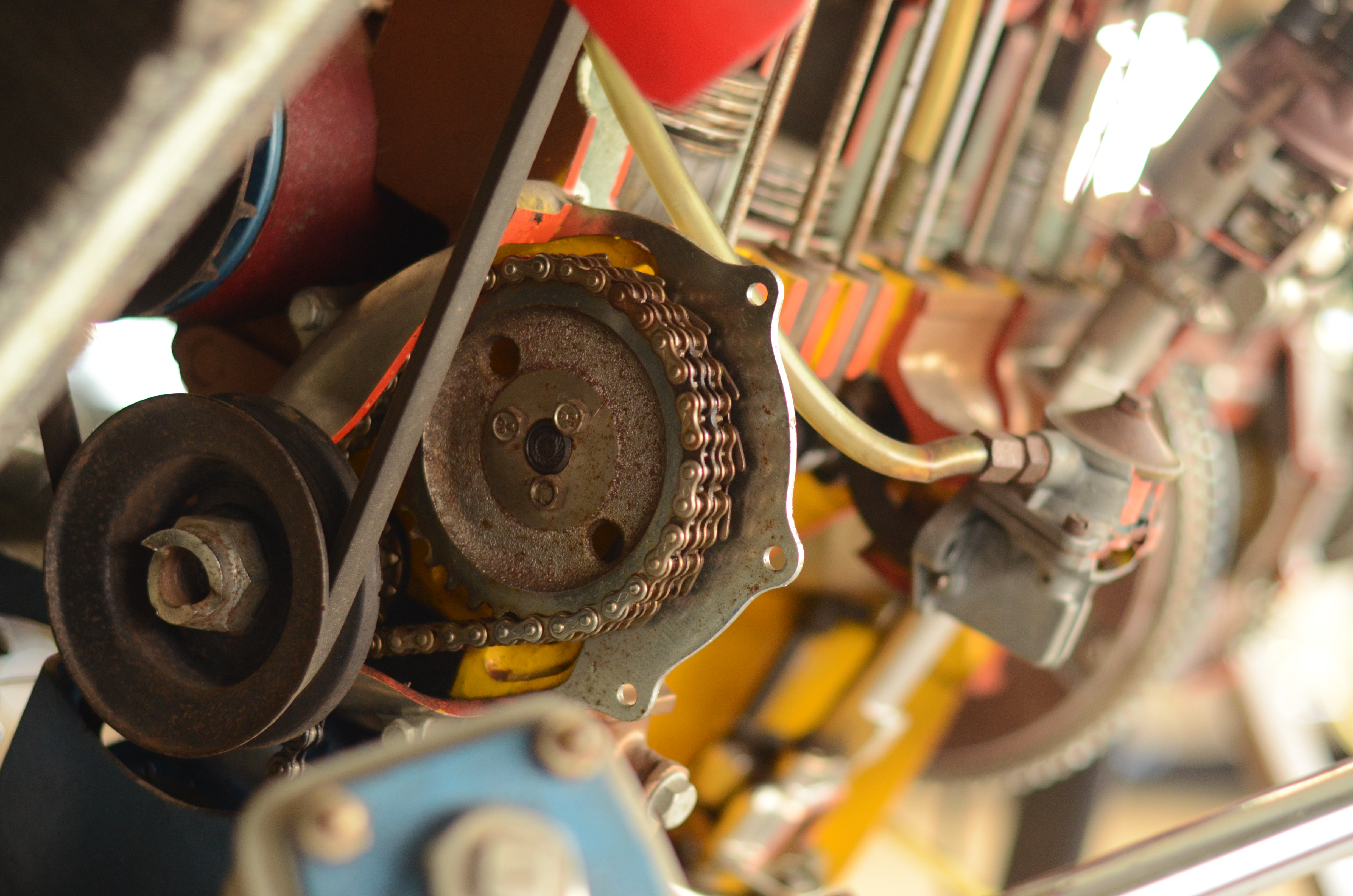 Rarissime Maquette animée d'auto Fiat Années 50