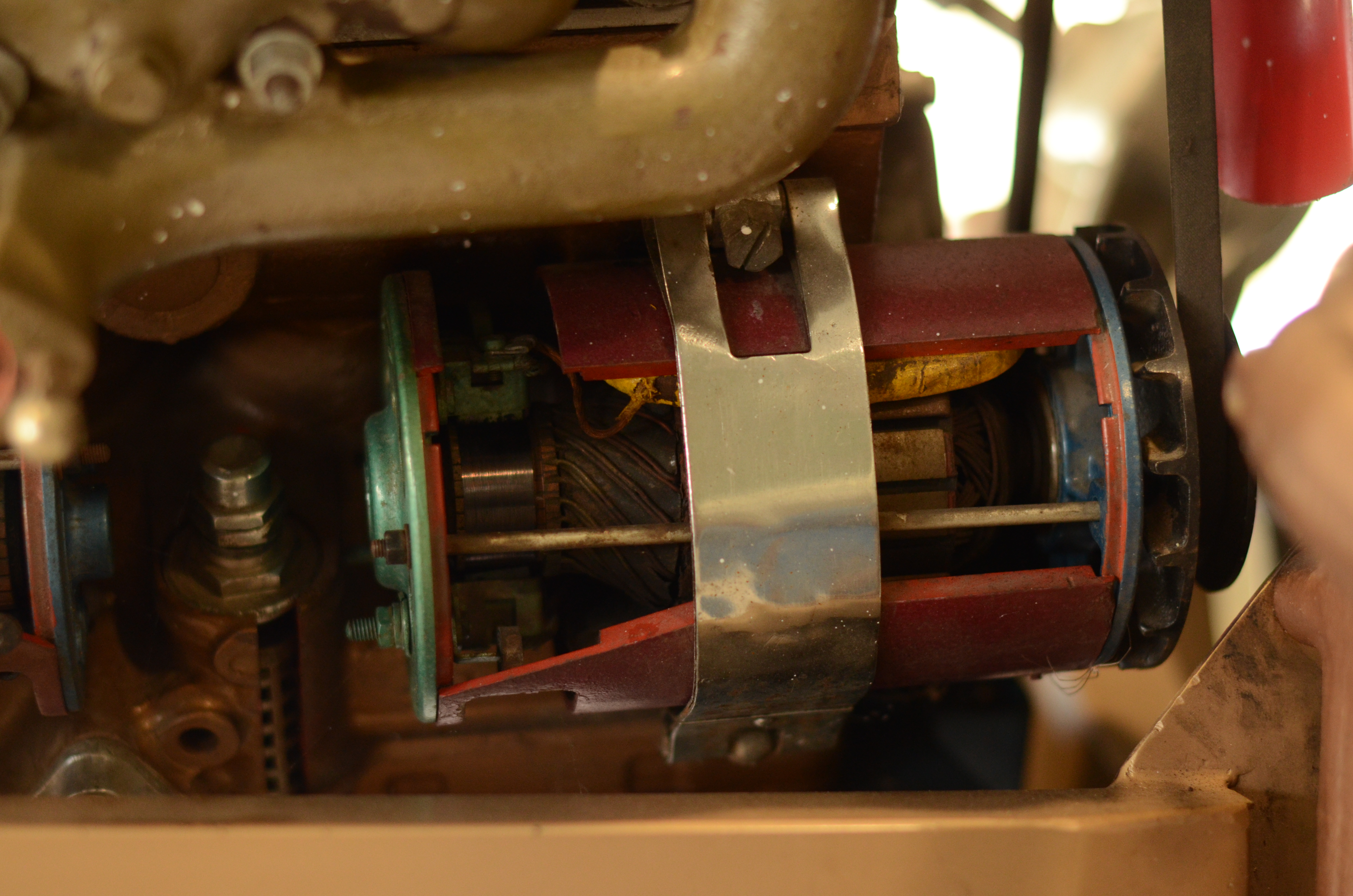 Rarissime Maquette animée d'auto Fiat Années 50