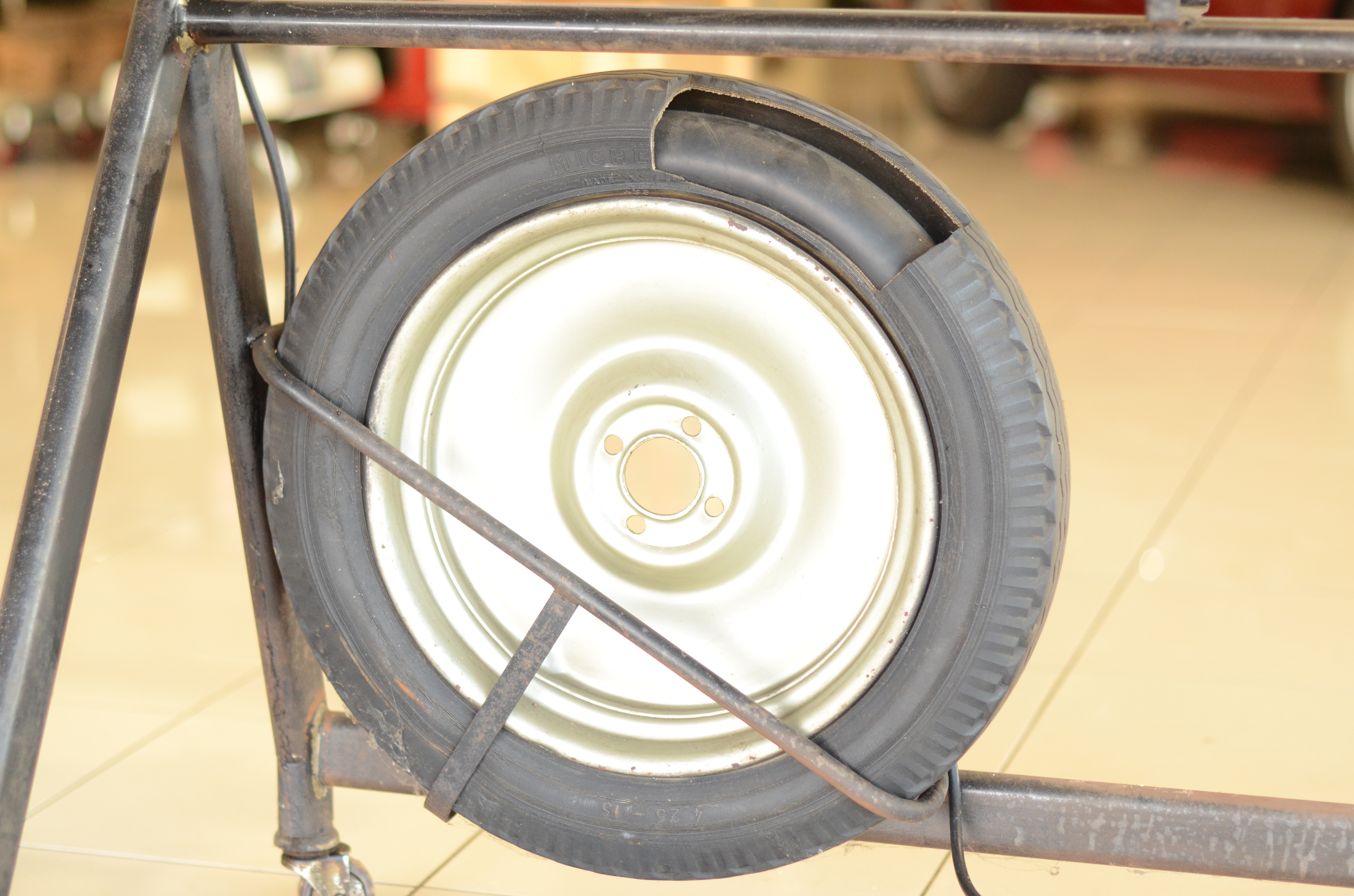 Rarissime Maquette animée d'auto Fiat Années 50