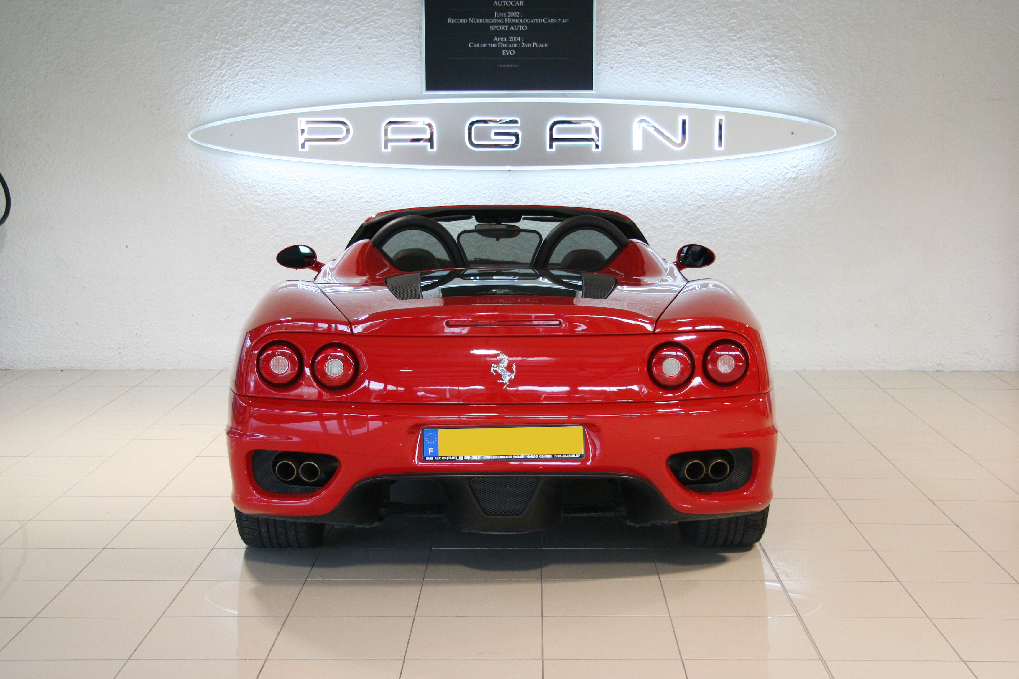 Ferrari 360 Spider F1